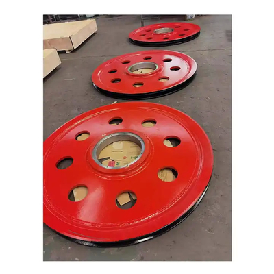API 8C Drilling Rig Crown Wire Rope Pulley / Wire Rope Sheave