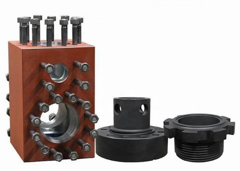 API-7K 1291280 Module Discharge With Stud And Nut 8P-80 Mud Pump Spare Parts