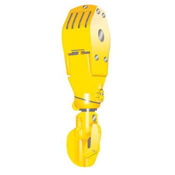 Yellow Drilling Rig Spare Parts API 8C DG Series Drilling Hook For Oilfield