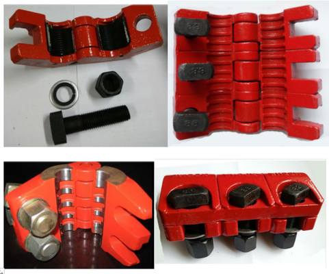 Polished Rod Clamps 1'' Oilfield Wellhead Equipment Sucker Rod Clamp